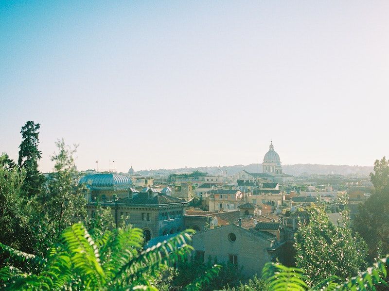 El Gianicolo en Roma: mirador romántico con vistas panorámicas de la ciudad