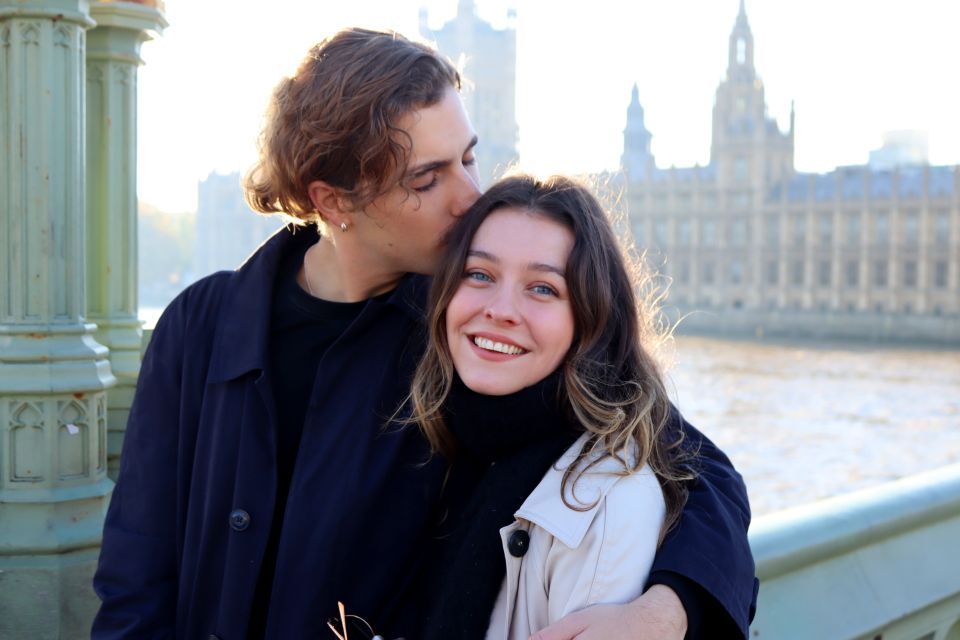 Recorrido romántico con fotógrafo en Londres: fotos en lugares emblemáticos