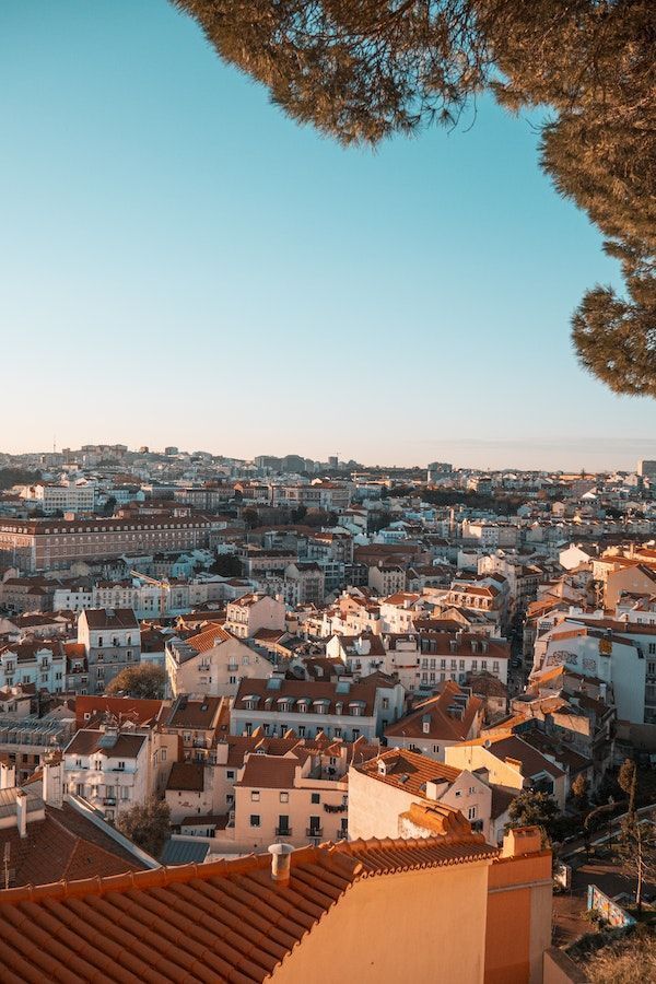 Miradores románticos en Lisboa con vistas panorámicas al atardecer